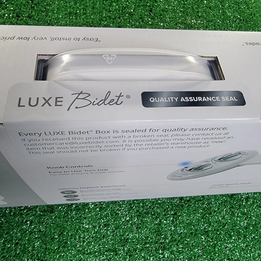 Luxe Bidet Neo 120 White Self Cleaning Nozzle Fresh Water No Electric Toliet New